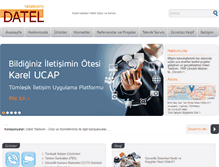 Tablet Screenshot of dateltelekom.com